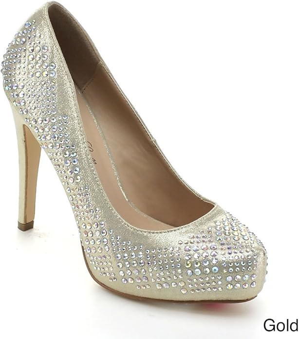 de blossom collection rose gold heels