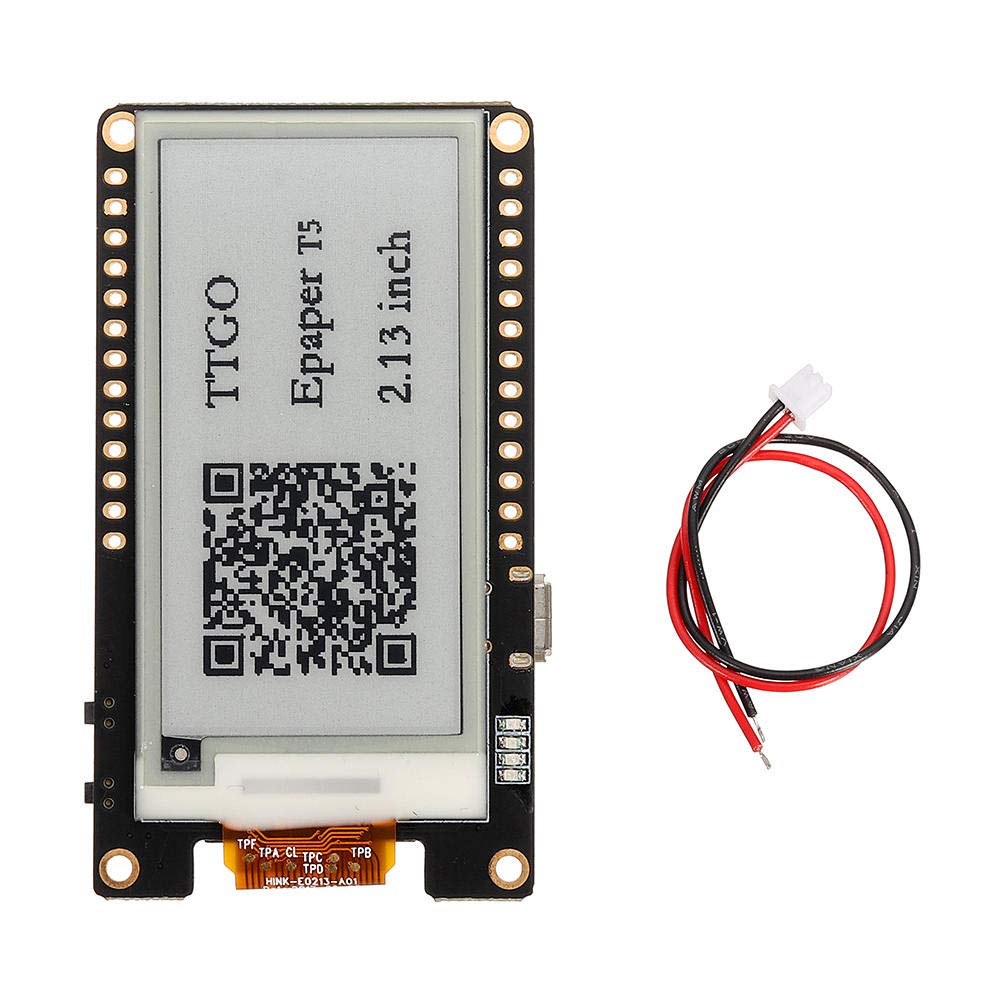 ZJYSM T5 V2.0 WiFi Radio Module Bluetooth Pedestal ESP-32 ESP32 2.13 ePaper Display Development Boar