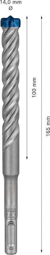Bosch EXPERT SDS plus-7X Hammer Drill Bit 14 mm x 100 x 165 mm view 3