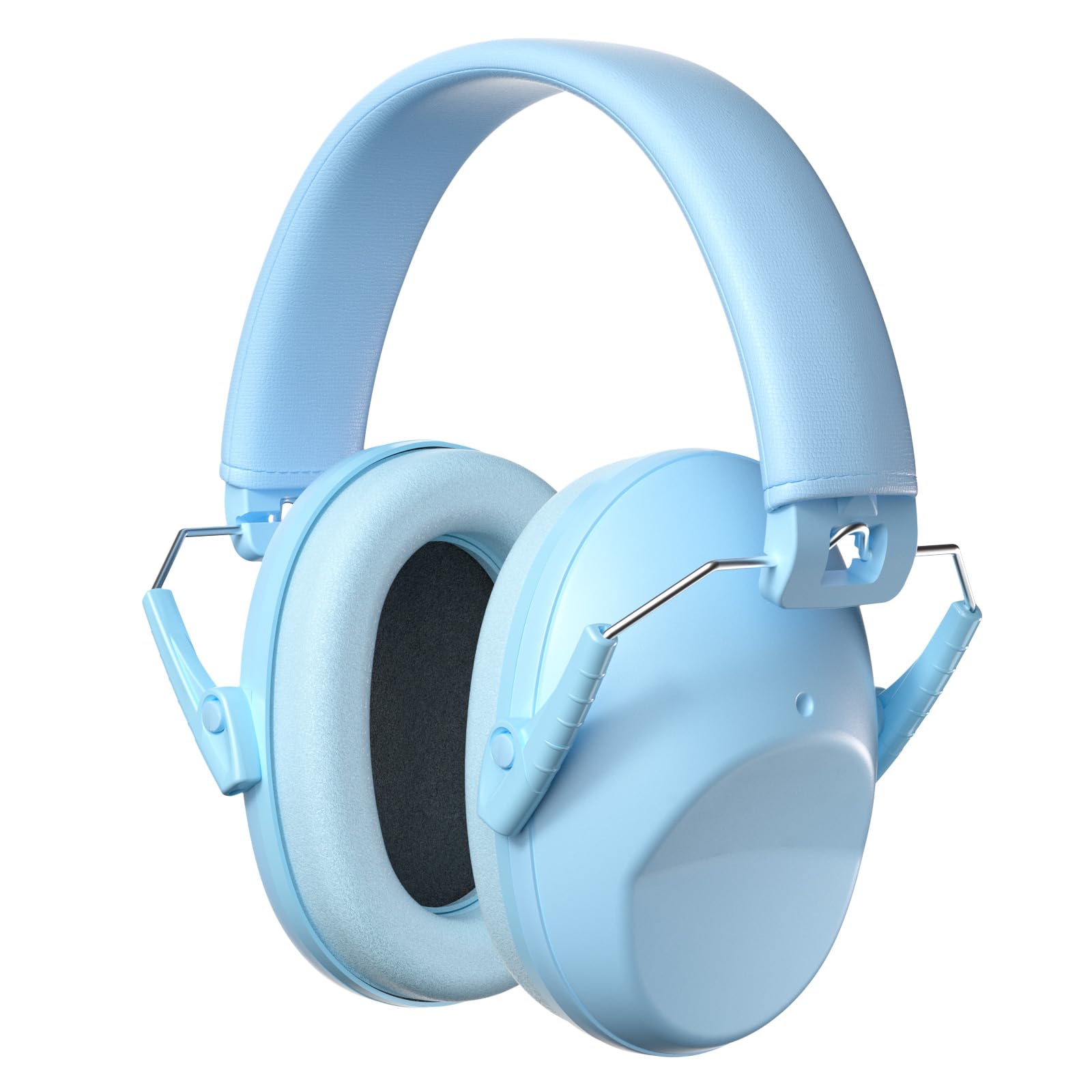 ProCase Kids Noise Cancelling Headphones, SNR 26 dB Sound Proof Hearing protection Earmuffs for Autism Children Toddler, Kids Ear Protection Sensory Headphones for Fireworks Flight -Skyblue