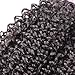 Original Queen 100% Brazilian Unprocessed Virgin Kinky Curly Human Hair Weave 3 Bundles With Closure Deep Curly Hair Extensions Mixed Length 12 14 16inches With 12inches Free Part Closure