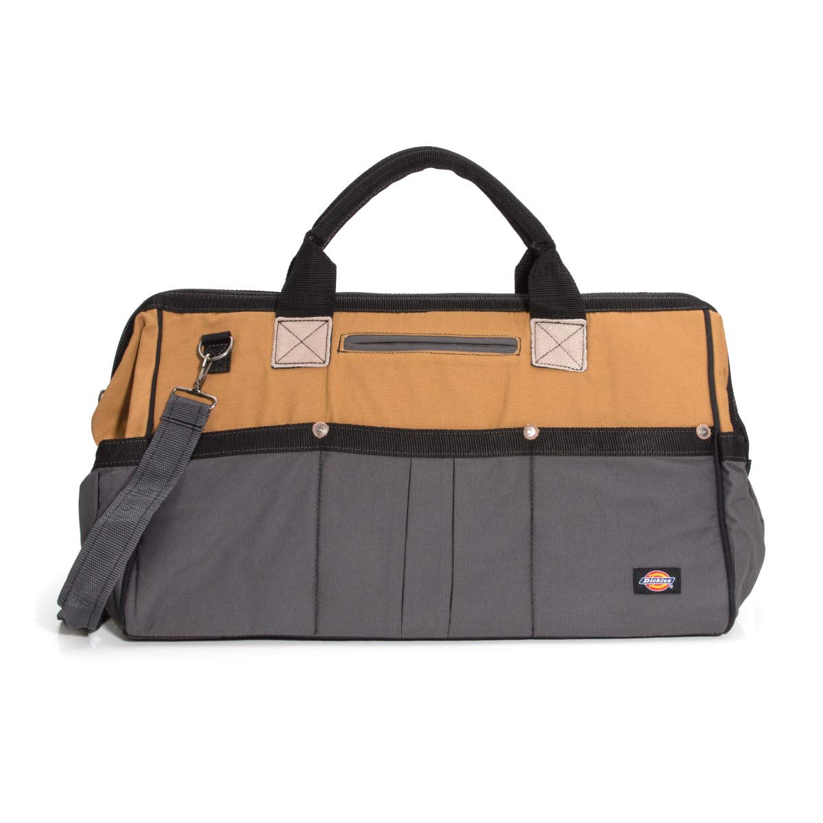 grey work bag