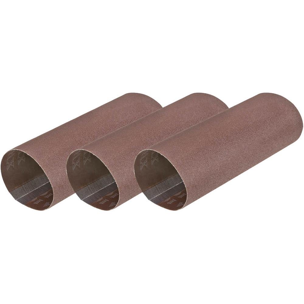 Woodstock D4627 Sanding Sleeve with 220 Grit (3 Pack), 1-1/8" x 4"