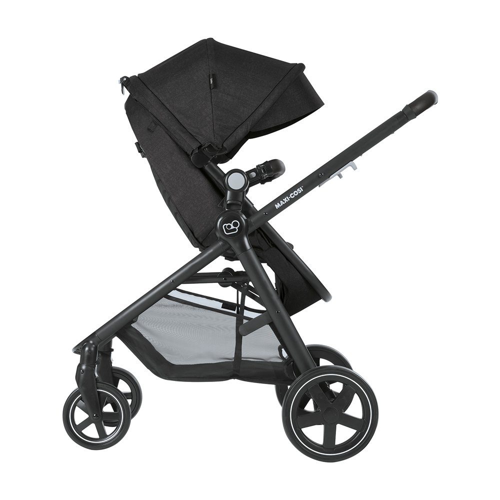 Bebe Confort Zelia Baby Kinderwagen Stadtwagen Und Leicht Umwandelbar In Eine Babytragetasche Von Geburt Bis 3 5 Jahre 0 15 Kg Nomad Black Amazon De Baby