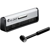 Pro-Ject Cleaning Set Basic Cleaning Kit for Record and Needle | Brush it carbon fiber brush and clean it needle brush in a box, conductive carbon fibers