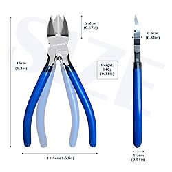 Wire Cutters, 6 inch, KAIHAOWIN Precision Flush