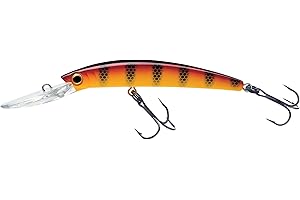 Yo-Zuri Yo Zuri Crystal Minnow Deep Diver Walleye Floating Lure 4 '
