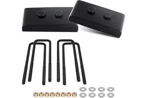 SCITOO 1 inch Rear Leveling lift kit for Ford 2008-2020 1" Lift Strut Spacer Compatible for Ford F-150 2004-2020 Rear Lift Blocks