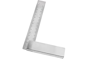 DEADWOOD CRAFTED TOOLS DCT Engineer Square - Precision Square Machinist Square Set Woodworking Square Steel Square 6 Inches Small Square