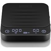 WACACO Exagram Pro Coffee Scale with Timer, Smart Espresso Scale with Carrying Box, Automatic Timing Rechargeable Mini Digital Coffee Weight Scales Gram&amp;Ounce&amp;Milliliter, Food Kitchen Scale, Black