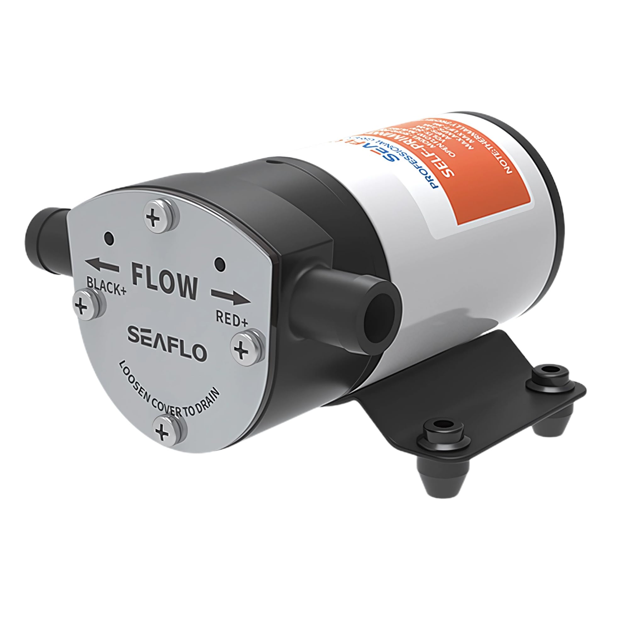 SEAFLO Marine 12V Reversable 8 GPM Self Priming Impeller Bilge/Ballast Pump
