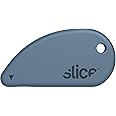 Slice Micro Safety Cutter | Safe Ceramic Box Cutter Lasting 11x Longer than Metal | Keychain Box Opener | 1 Pack | Slate