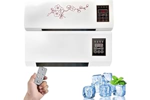 Portable Split Air Conditioner, Fast Cooling/Heating 2-in-1, Quiet Operation, Ductless Wall-Mount Design for Room