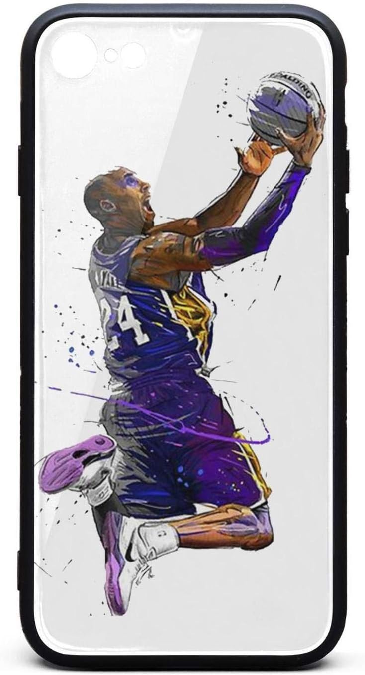 Cool Phone case for iPhone 6/6s/6plus/6s plus/7/8 Sports Fan Fashion 90s Shock Absorption TPC Tempered Glass hot Rap Cover Case