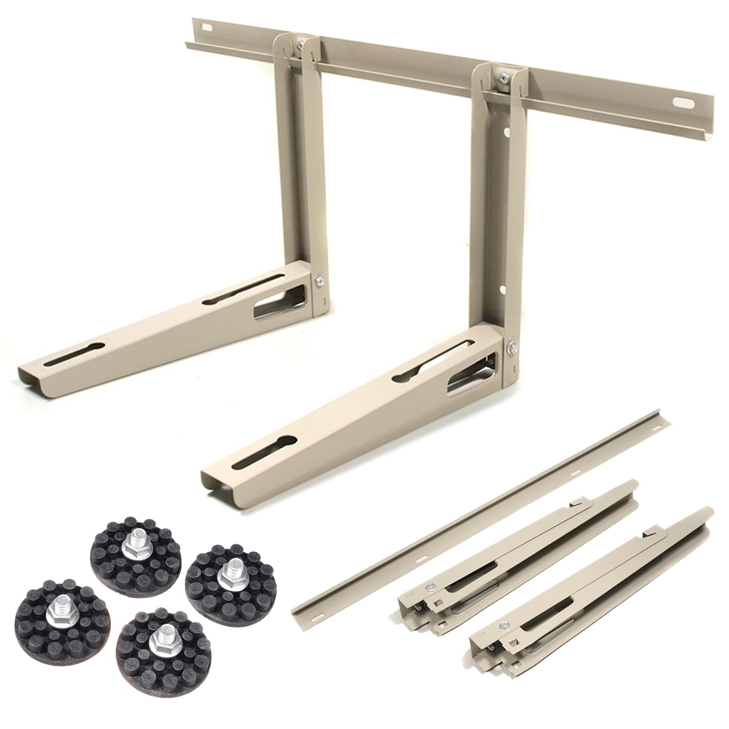 Maclean MC-622 Air Conditioner Air Condensing Unit Galvanized Steel Wall Mount Bracket 100kg