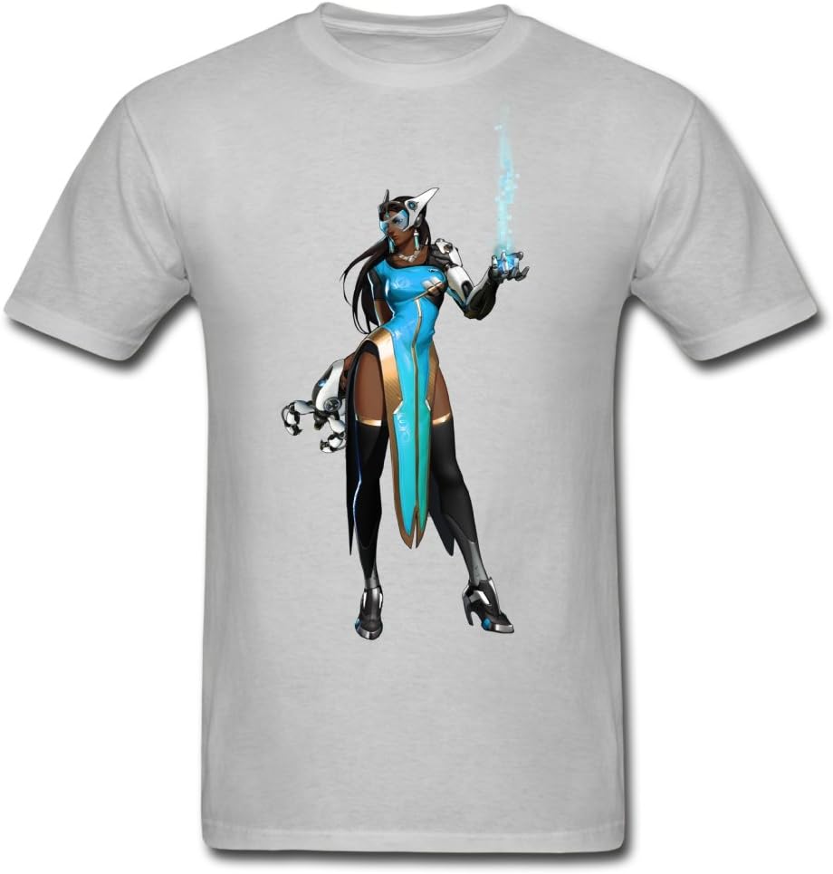 Symmetra Overwatch Pretty Letters Men's Tshirt Cool Style XXXX-L