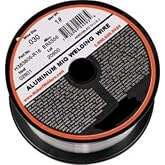 Hobart ER4043 Aluminum MIG Welding Wire 0.035 in, 1 lb Spool | ER4043 aluminum MIG wire; welds multiple aluminum grades; bright weld finish; general purpose