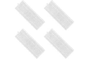 Lefant 4 Hepa Filter Accessories Kit for Lefant M210 Pro+/M310 Ultra/M210P/M210 Robot Vacuum Filter Size 13.54 * 5.23cm