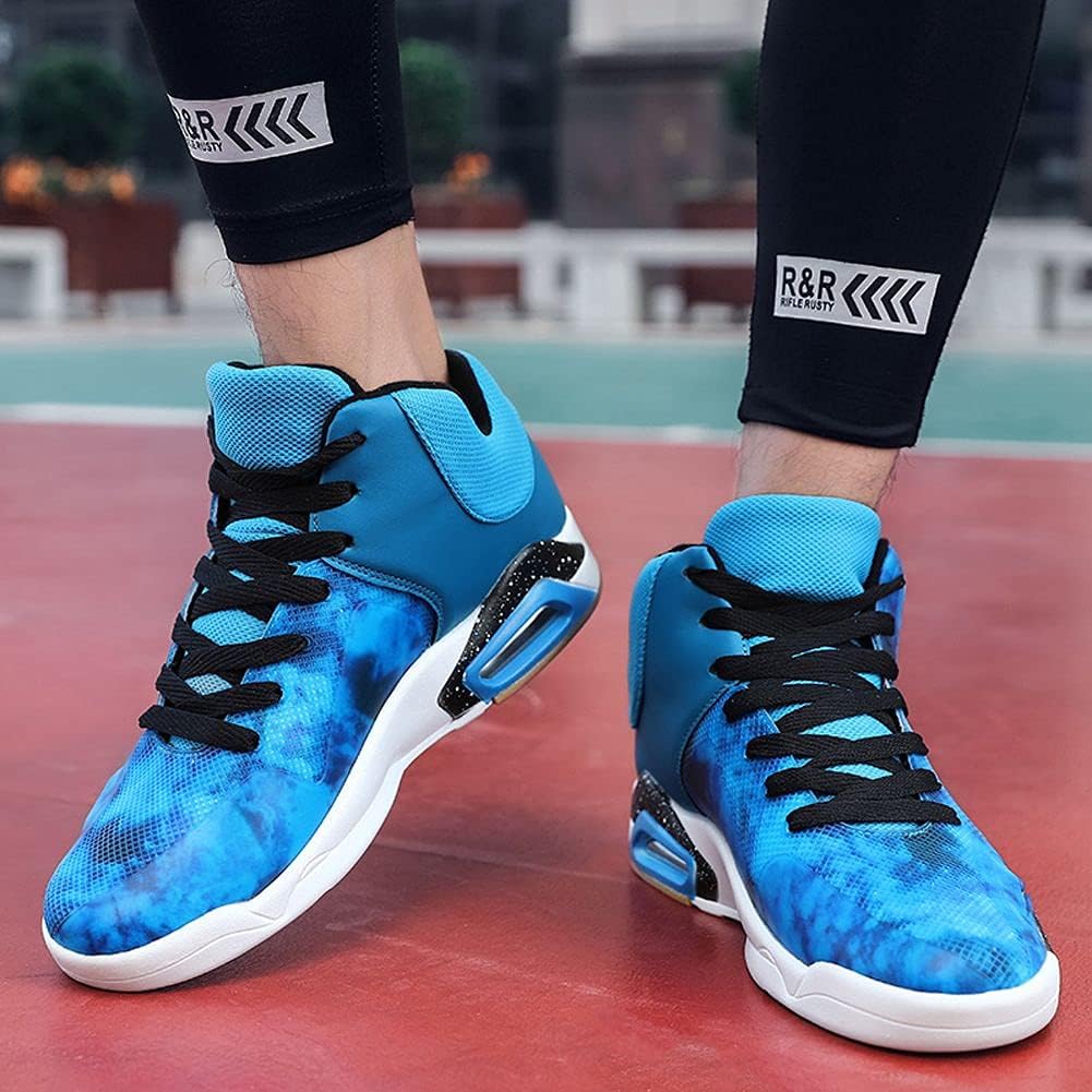  | MALAXD Men's Air Cushion Shock Absorption Running Tennis Sneakers Basketball Shoes | Basketball