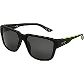Panama Jack x Foster Grant Men's Simon Square Sunglasses, Black, 58mm