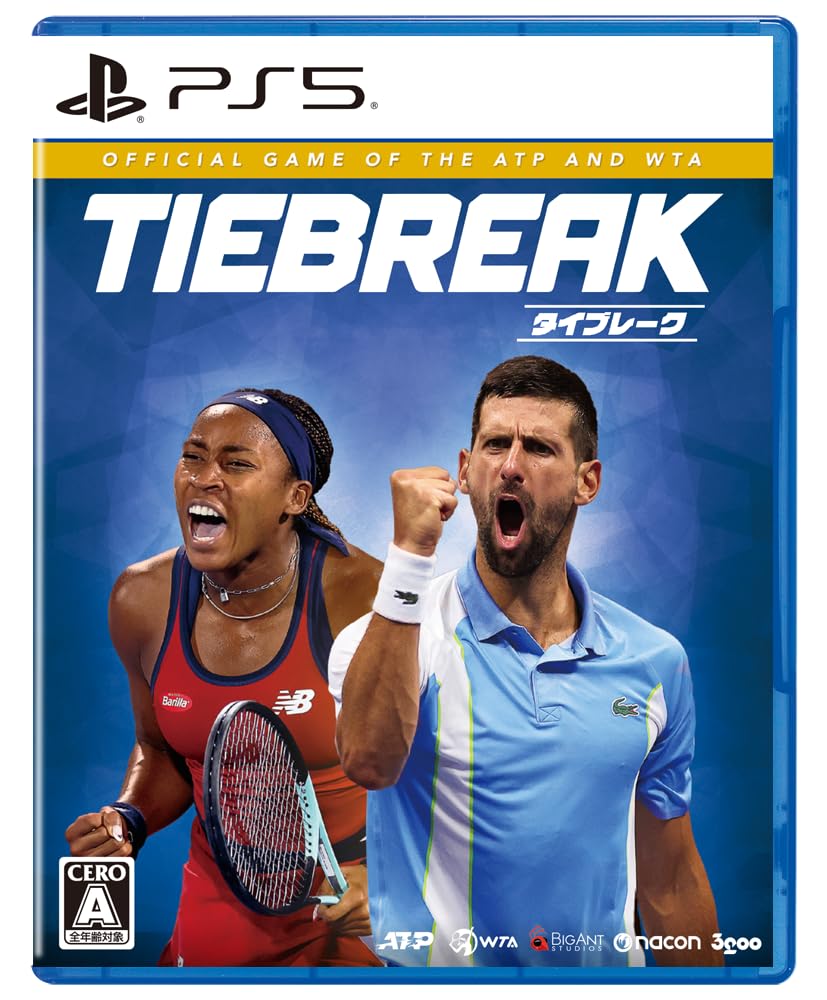 タイブレーク Official game of the ATP and WTA -PS5の商品画像