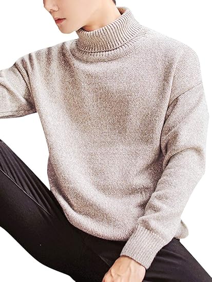 Amazon ネルロッソ Nerlosso タートルネックセーター メンズ 裏起毛 裏ボア ハイネック 防寒 インナー ニット 正規品 Cmw セーター 通販