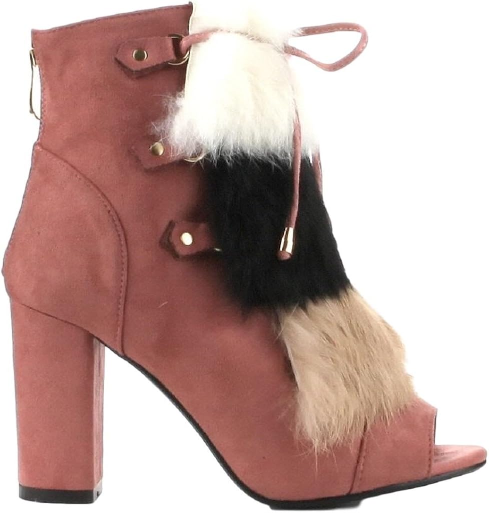 cape robbin fur heels