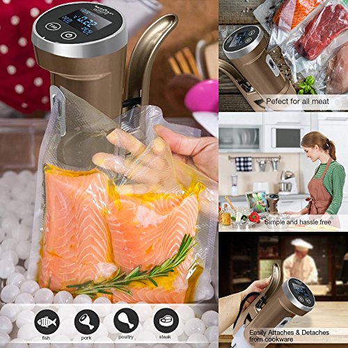 NutriChef Sous Vide Precision Cooker Specs & Comparison & Reviews