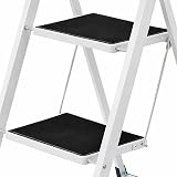 Oypla Foldable 2 Step Ladder Non Slip Steel Stepladder view 7