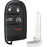 StandardAutoPart Replacement Keyless Entry Smart Key fob Compatible with Dodge Durango 2014 2015 2016 2017 2018 2019 2020 2021 2022 2023 M3N40821302 68066350AB (5 Button SUV)