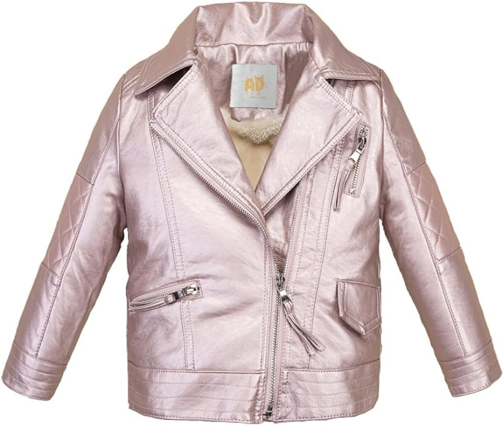 metallic baby coat