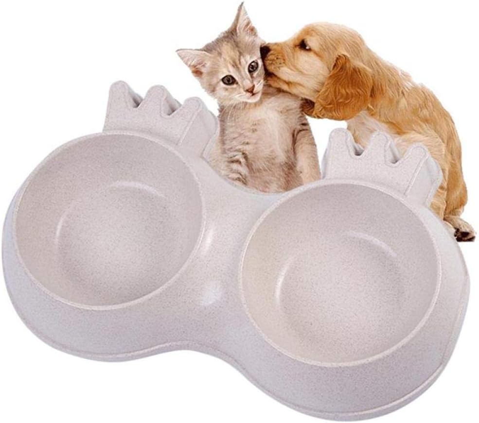 Pet Bowl rutschfeste Basis Doppelschüssel Pet Wasserschale Haustier
