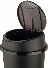 Keto Plastics 45 Litre Black Touch Top Bin Living Range view 6