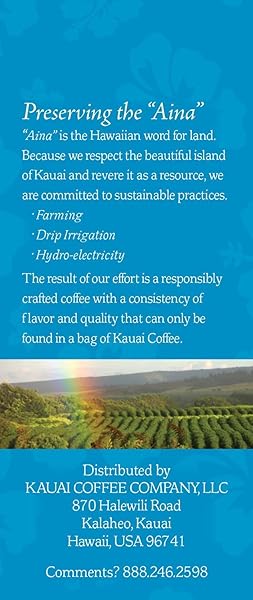 KAUAI COFFEE MOCHA MACADAMIA NUT, MEDIUM ROAST – GROUND COFFEE, 10 OZ PACKAGE