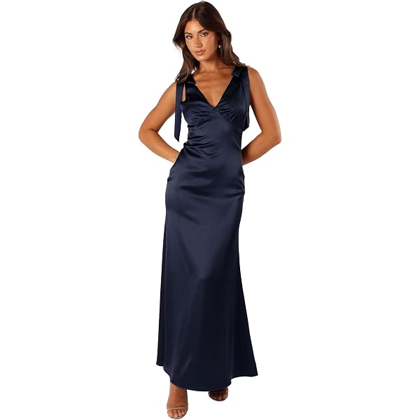 Amazon.com: Petal & Pup Nadia One Shoulder Maxi Dress