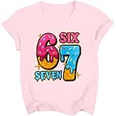 67 Shirt Kids 67 Tshirts Girl Boy Six Seven Ice Cream Short Sleeve Tee Top