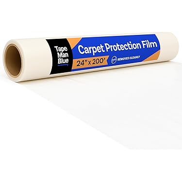 TICONN 12 X 9 Ft Plastic Drop Cloth For Painting, Waterproof Painters - View #3