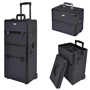 Amazon Com 38 2 In 1 Professional All Black Aluminum Rolling