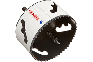 LENOX Tools Bi-Metal Speed Slot Arbored Hole Saw with T3 Technology, 3-5/8" - 1772949