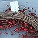 Ridgewood Red Berry Wreath 24 Inch - Stunning Red Berry Front Door Wreath Design That Transforms Winter Decor, Beautiful White Gift Box Included.