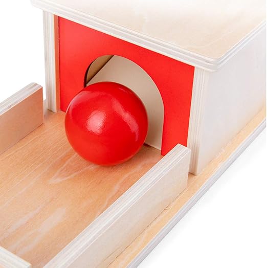Caja de Objetos de permanencia de Madera Montessori Infantil ...