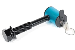 Young Electric M16 Anti-Rattle Lock Hitch Pin for Hitch, Compatible with Young OutfitR Bike Racks 200LBS Capacity Models.