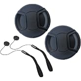 58mm Lens Cap Cover for Canon EF-S 18-55mm T7 T6 T5 T8i T7i T6s T6i T5i T4i | Rebel T3i T2i T1i SL3 SL2 SL1 4000D &amp;More Compatible with Canon 18-55mm f/3.5-5.6 IS II / STM / f/4-5.6 IS STM