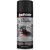 Dupli-Color Vinyl &amp; Fabric Spray, Flat, Black, 11 oz