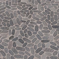 MSI AMZ-M-00310 MSI Sliced Pebble Coal 12 in. x 10