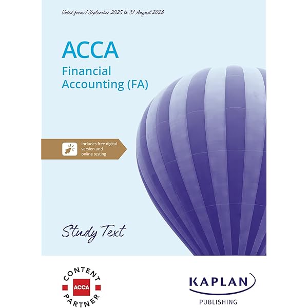 Amazon.com: ACCA Financial Accounting (FA) Study Text - 2025