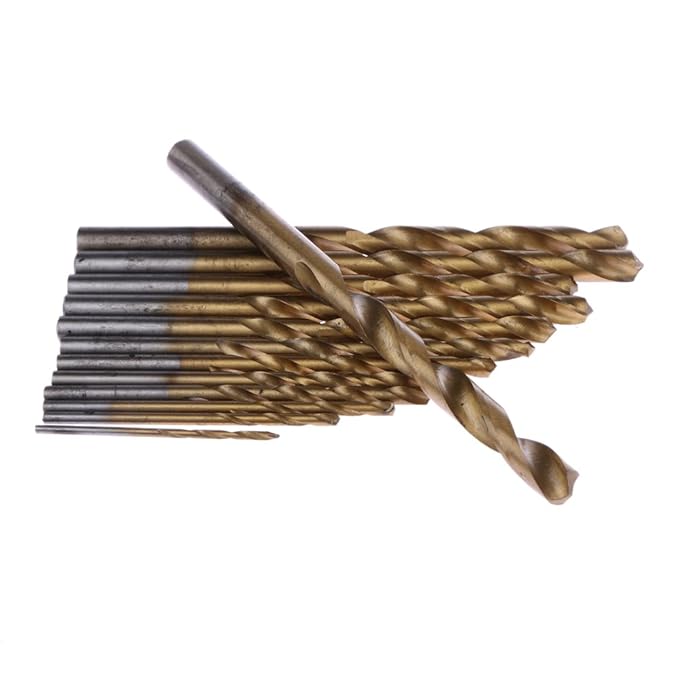 Generic 13 PCS Metric System Durable Titanium Quick Change Twist Drill Bits Set Tool