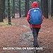 Jepeak 35L Nylon Waterproof Backpack Rain Cover Rucksack Water Resist Cover for Hiking Camping Traveling Outdoor Activities, Blue
