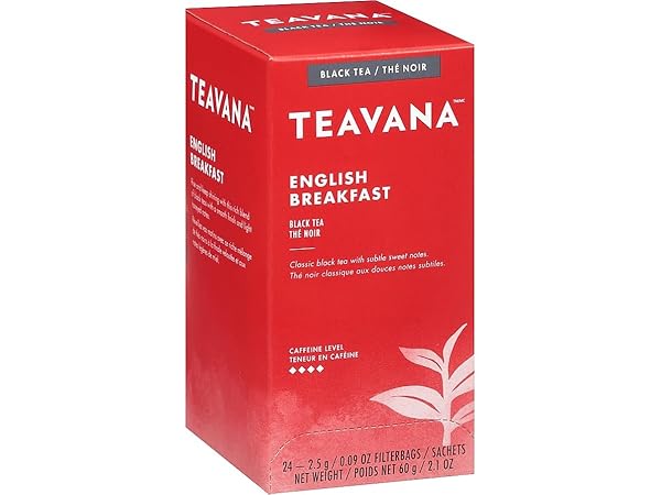 TEAVANA TEA, ENGLISH BREAKFAST, 24 COUNT
