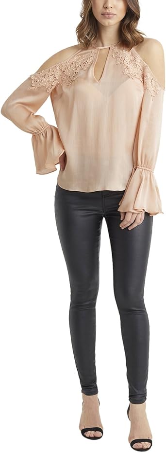 lipsy cold shoulder top